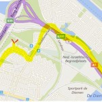 routes zowel vanaf A10 afslag S113 als de A1.